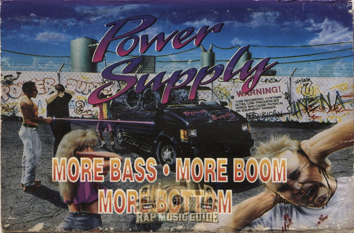 Power Supply - More Bass More Boom More Bottom: Cassette Tape 